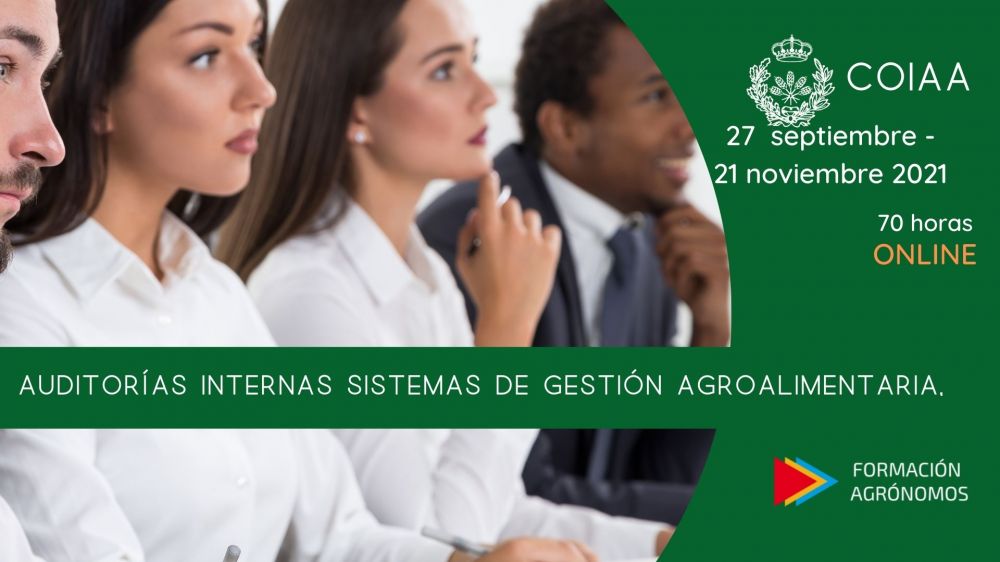  CURSO AUDITOR INTERNO DE SISTEMAS DE GESTIÓN (del 27.09.2021 al 21.11.2021)
